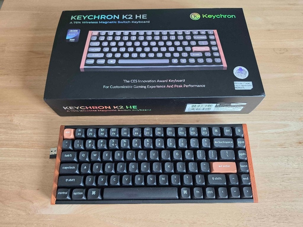 Keychron K2 HE Special Edition, Nebula switch, Magnetic, Computers en Software, Toetsenborden, Keychron, Nieuw, Ophalen of Verzenden