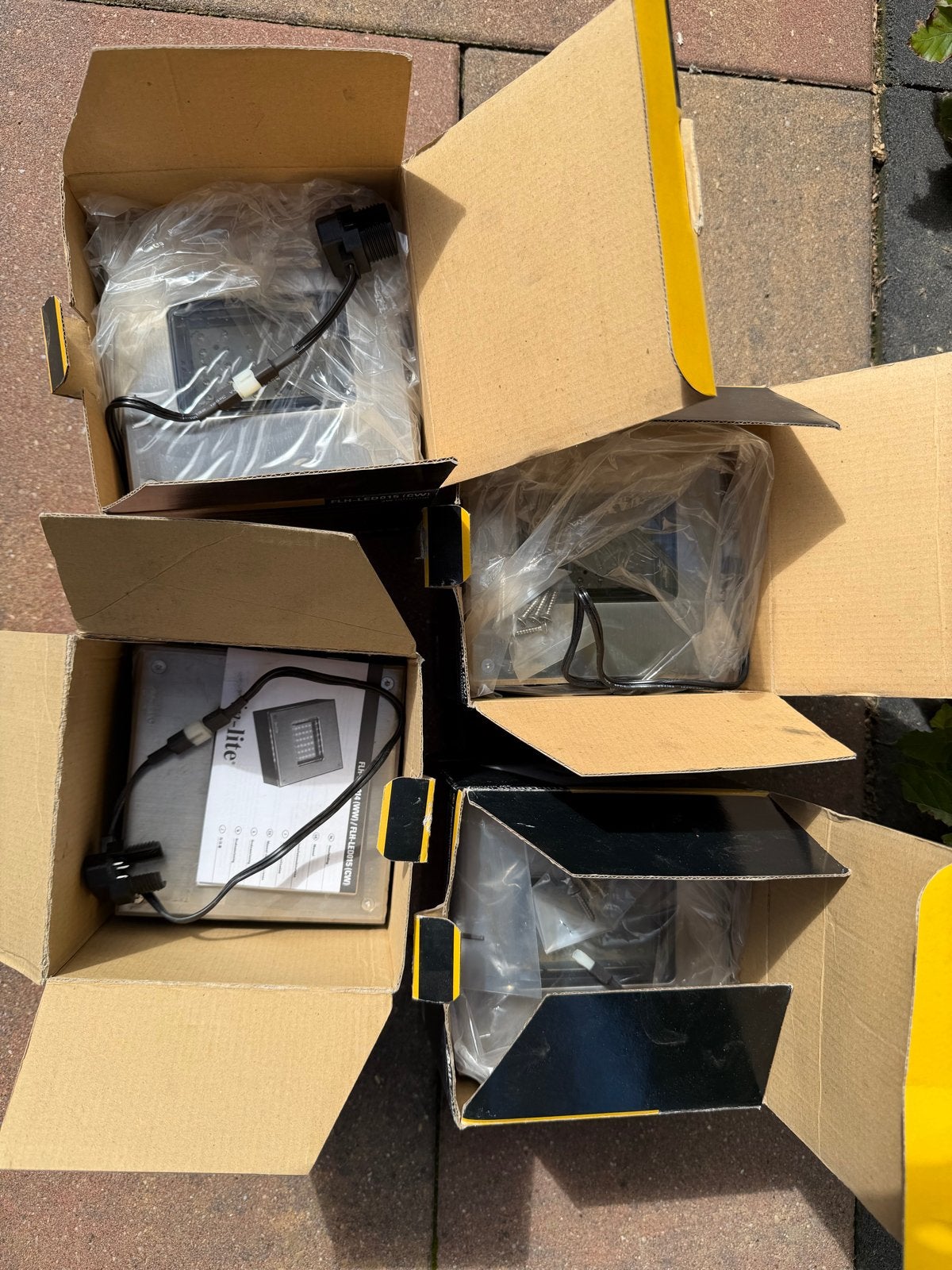 Nieuwe In-lite FLH-LED015 (CW) 3W Outdoor Grondlampen (4 stu, Overige materialen, Minder dan 50 watt, Nieuw, Ophalen of Verzenden