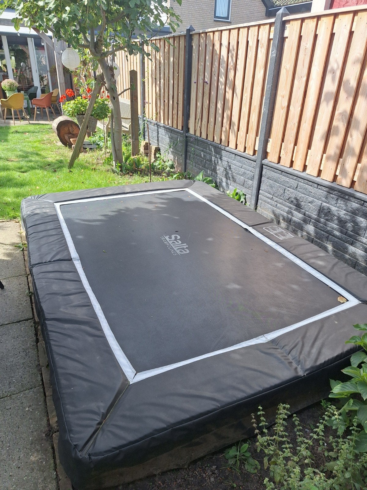 Salta Trampoline - Rechthoekig - Gebruikt, Ophalen, Gebruikt