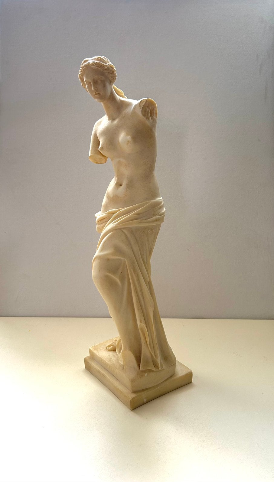 Albast beeld Venus van Milo - Aphrodite, Ophalen of Verzenden