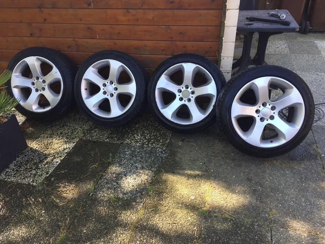 245/45ZR19 inch Velgen 5 Gaats Mazda of Qashqai, Auto-onderdelen, Banden en Velgen, Velg(en), All Season, Terreinwagen, Ophalen