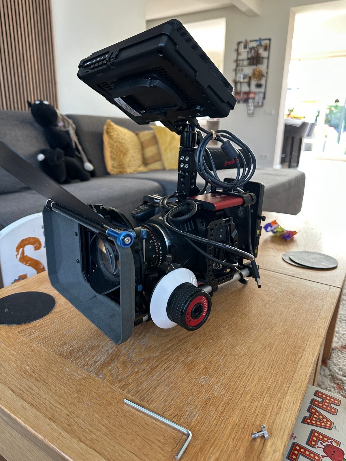 Blackmagic Cinema 6K complete set met lens, Overige soorten, Minder dan 8x, Zo goed als nieuw, Ophalen