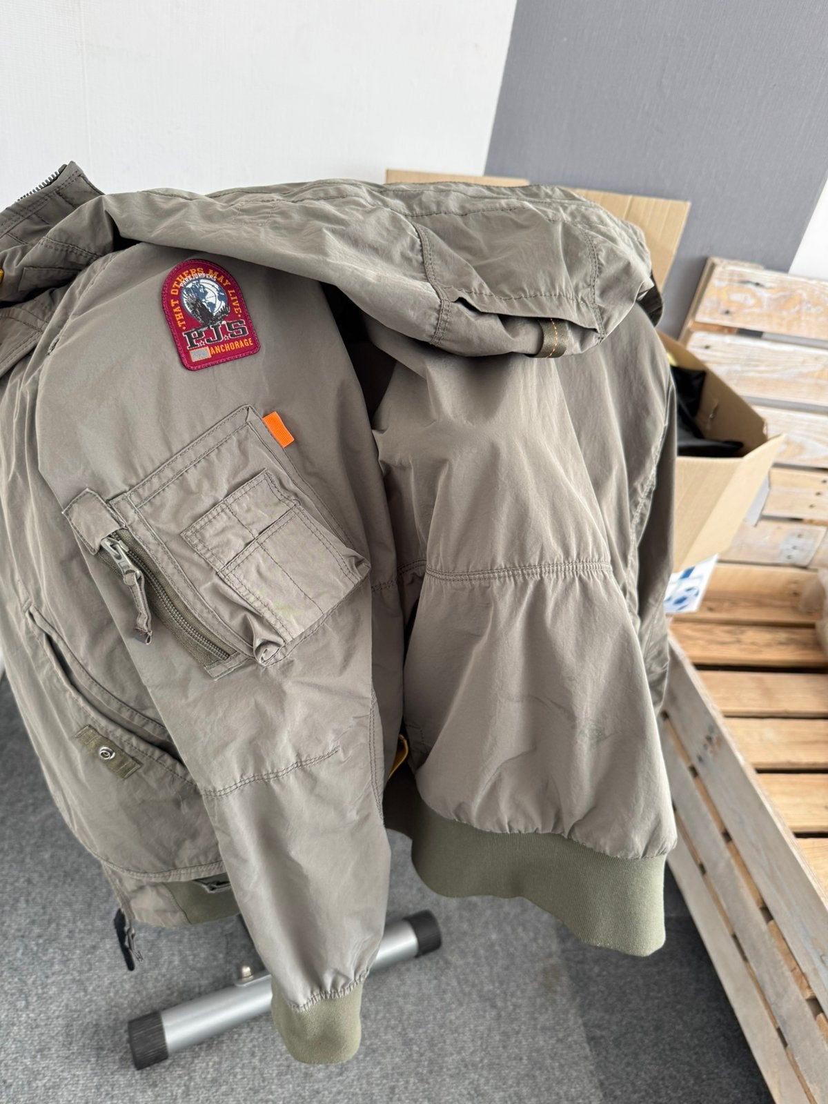 Parajumpers windjack/zomerjas maat s, Kleding | Heren, Ophalen of Verzenden, Zo goed als nieuw, Maat 46 (S) of kleiner, Groen