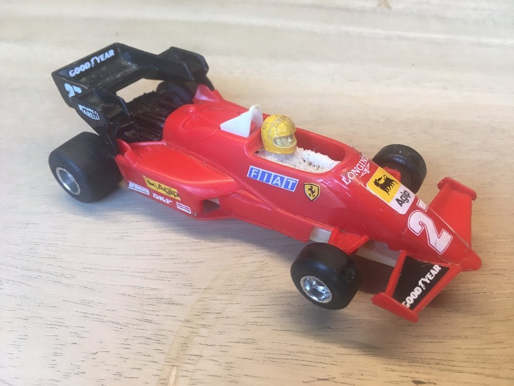 Polistil Ferrari Slot Car, Ophalen of Verzenden, Zo goed als nieuw, Elektrisch, Overige merken