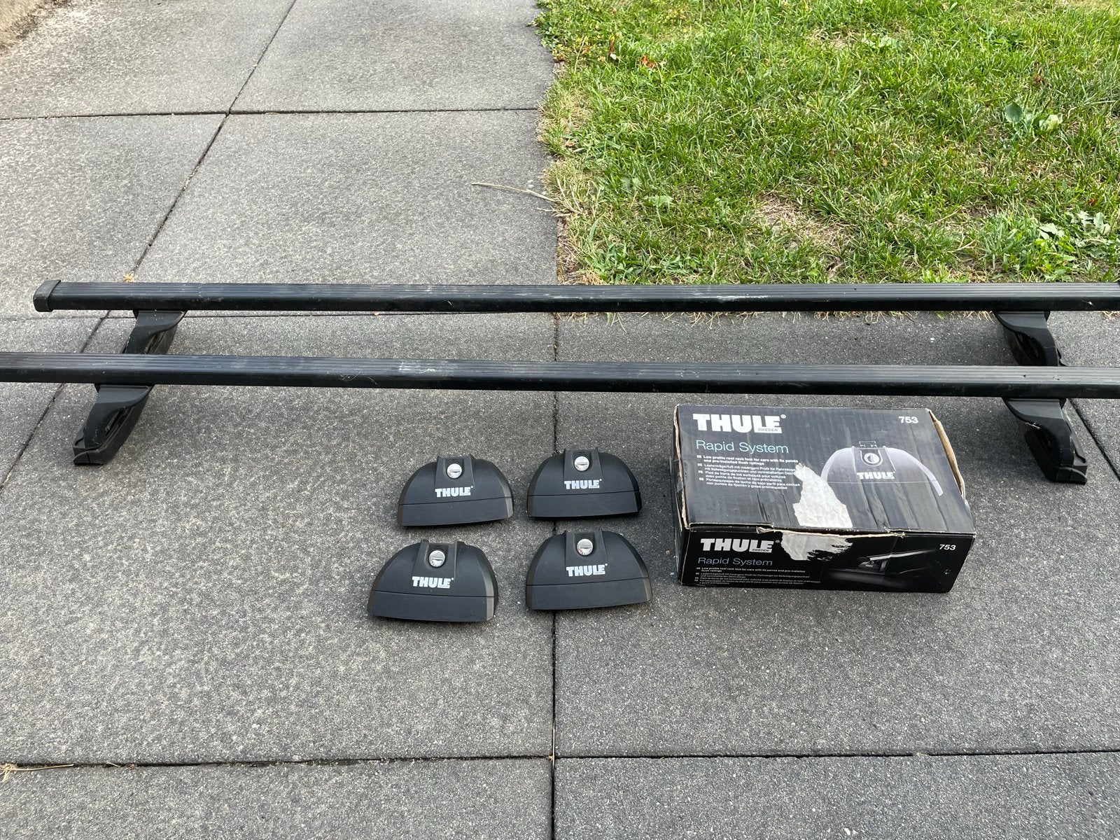 Thule Rapid System 753 dakdragers, Auto diversen, Ophalen, Gebruikt