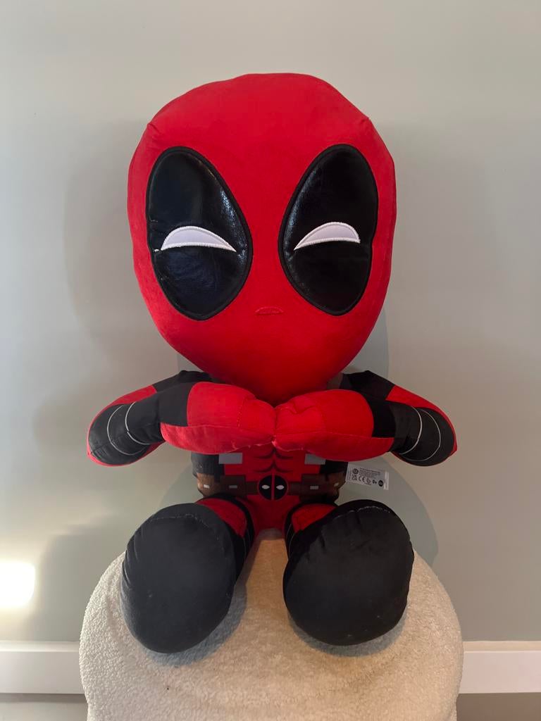 Deadpool knuffel - Zo goed als nieuw, Overige merken, Overige karakters, Overige typen, Ophalen of Verzenden
