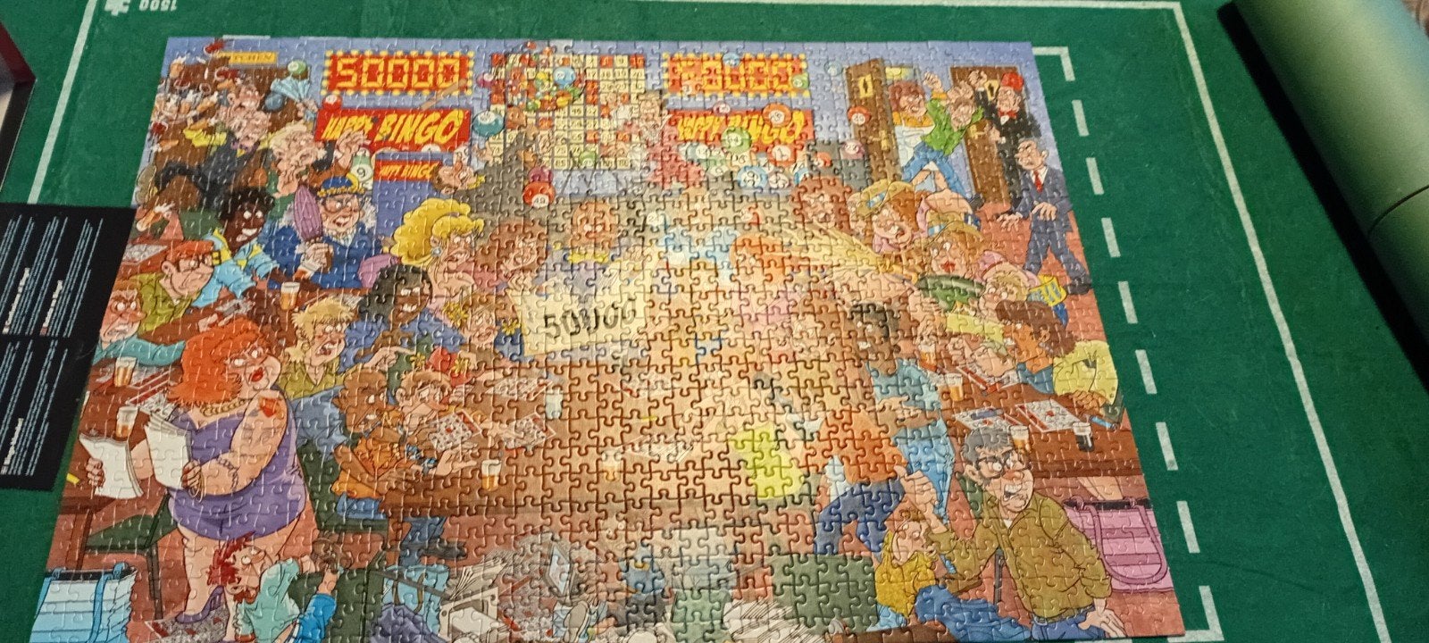 Wasgij puzzel, Hobby en Vrije tijd, Denksport en Puzzels, Ophalen of Verzenden, 500 t/m 1500 stukjes, Gebruikt