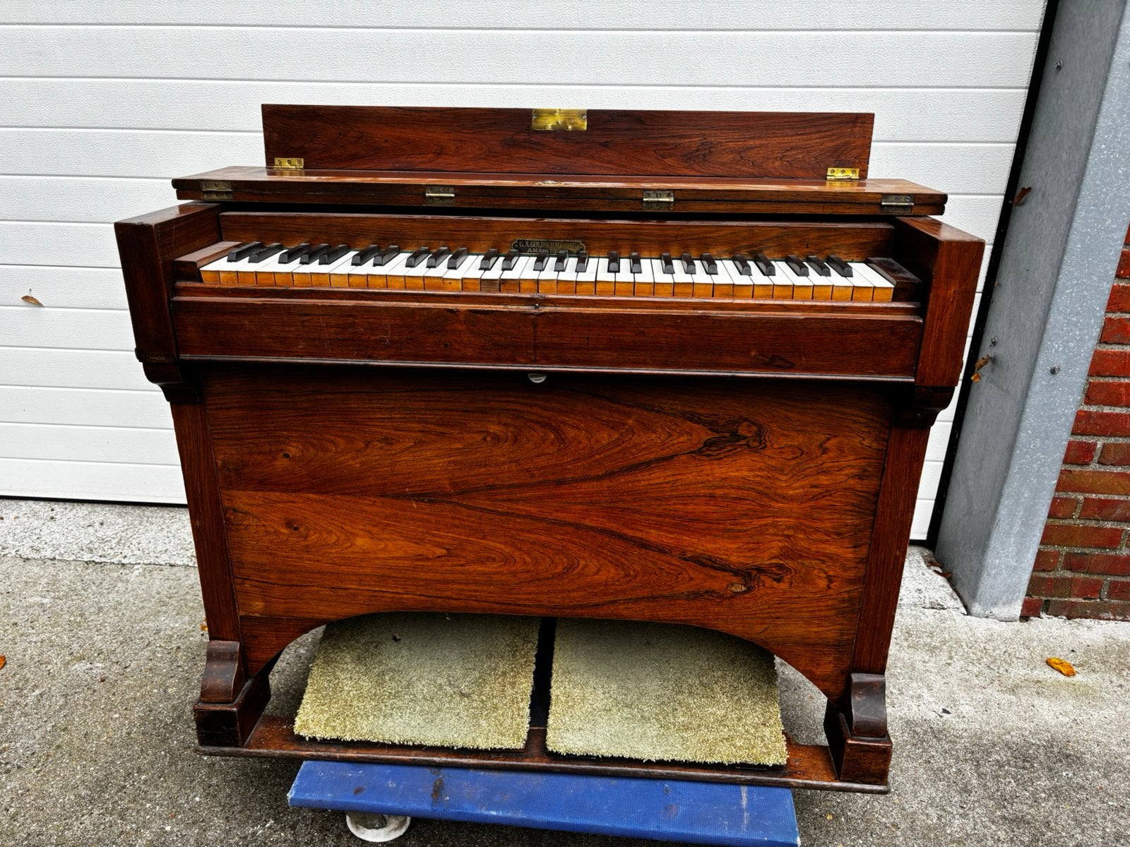 Traporgel G.A. Goldschmeding Amsterdam, Ophalen, Gebruikt, 1 klavier, Harmonium