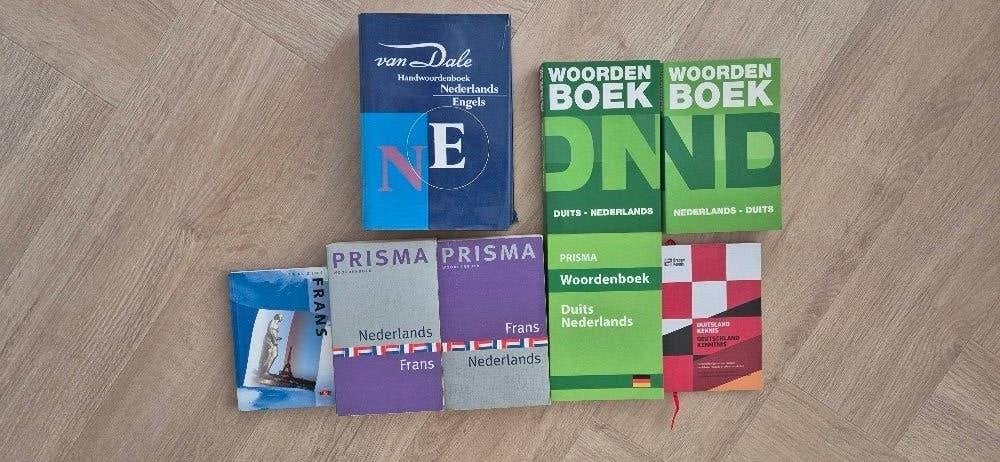 Woordenboeken Nederlands Frans Engels Duits, Van Dale Prisma Spectrum Hema, Ophalen, Gelezen, Overige uitgevers