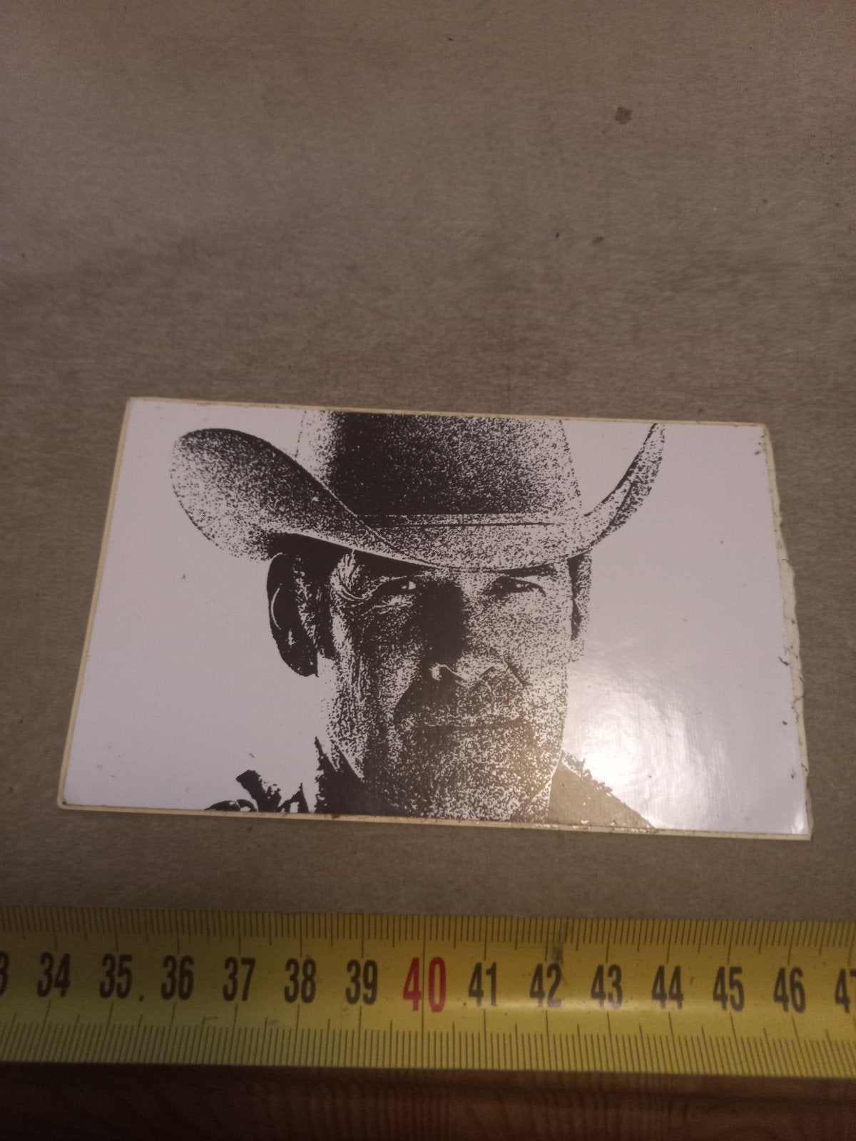 Cowboy marlboro zwart-wit, Ophalen of Verzenden, Zo goed als nieuw