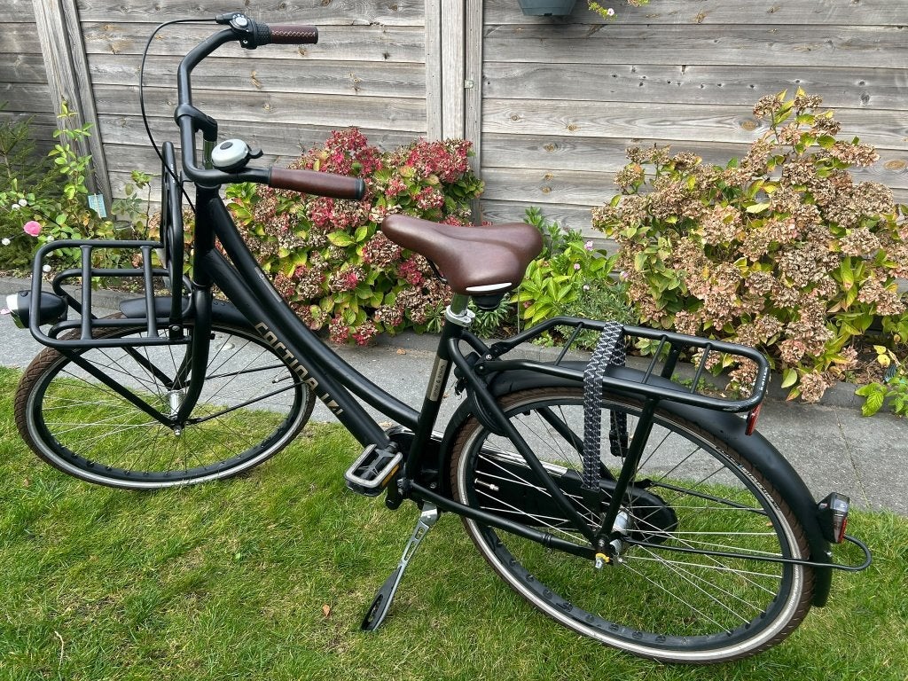 Zwarte cortina U4 meisjesfiets 26 INCH,  3 versnellingen