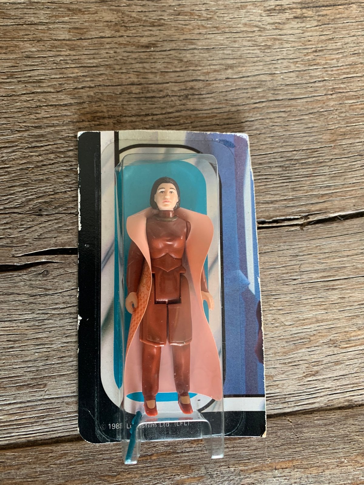 Vintage Star Wars leia bespin Clipper cutcard, Ophalen, Zo goed als nieuw, Actiefiguurtje