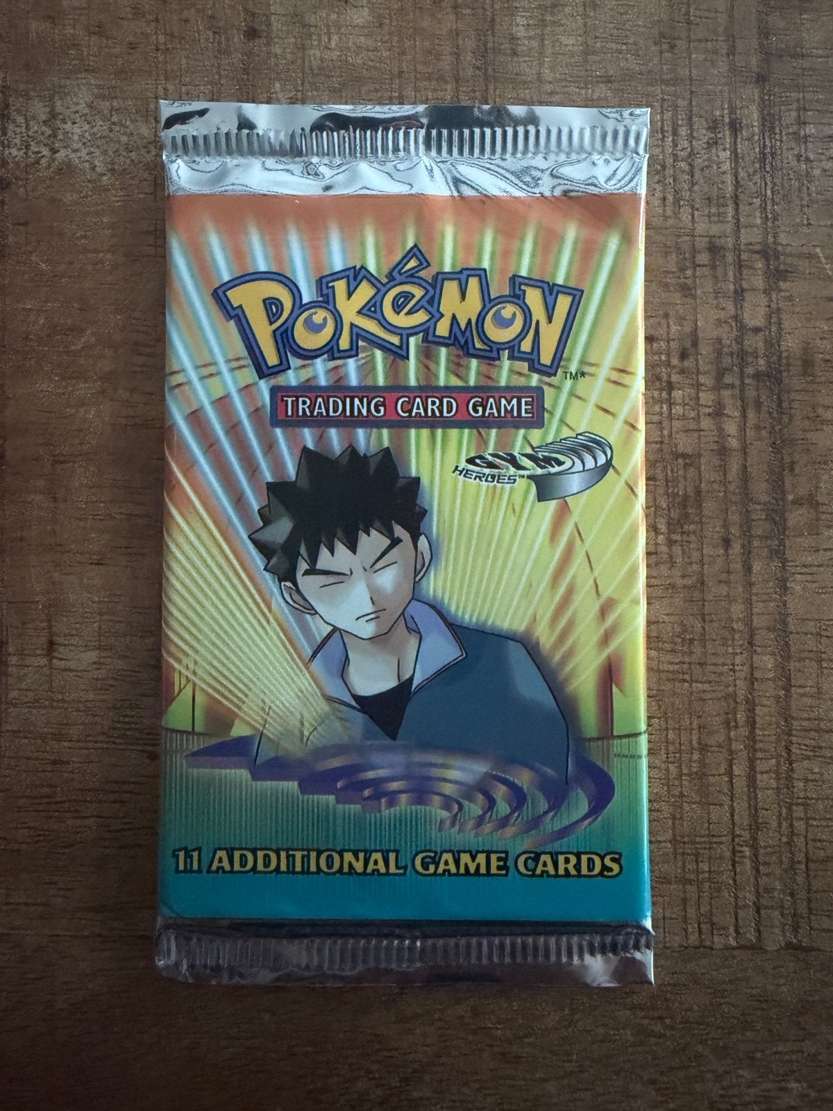Pokémon Gym Heroes Booster Pack - Brock, Ophalen, Zo goed als nieuw, Booster