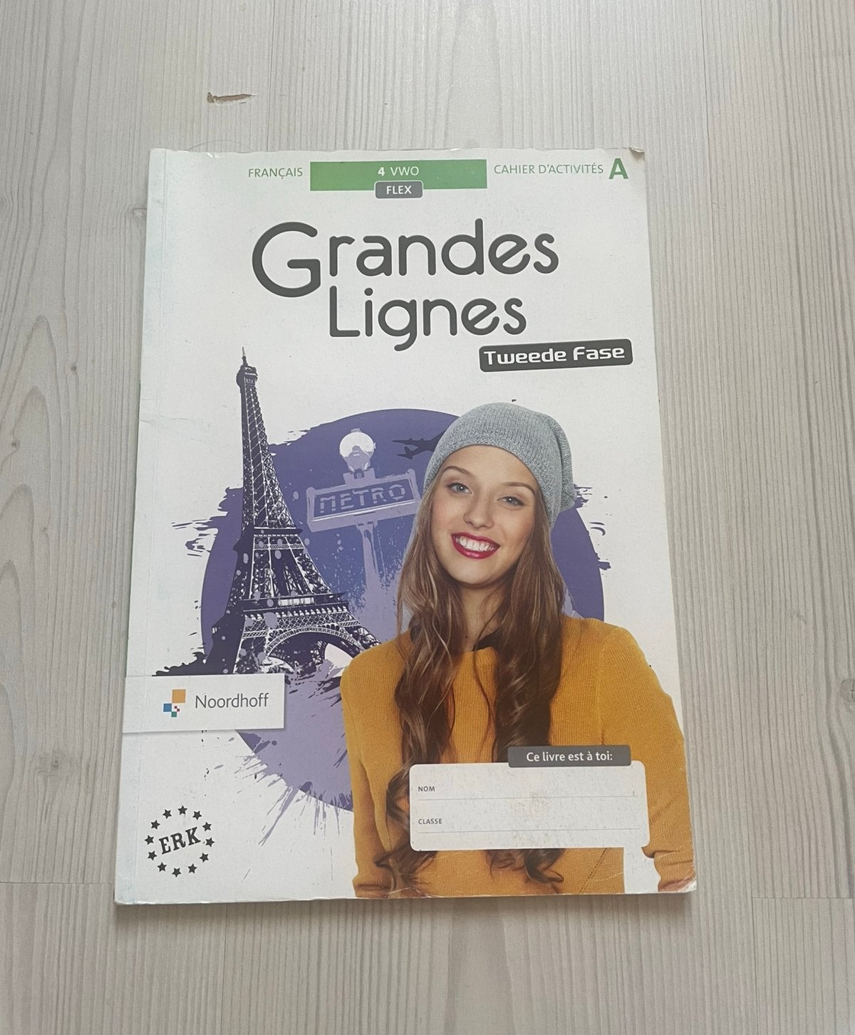 Grandes Lignes A 4 vwo, Boeken, Schoolboeken, Verzenden, Zo goed als nieuw, VWO, Frans