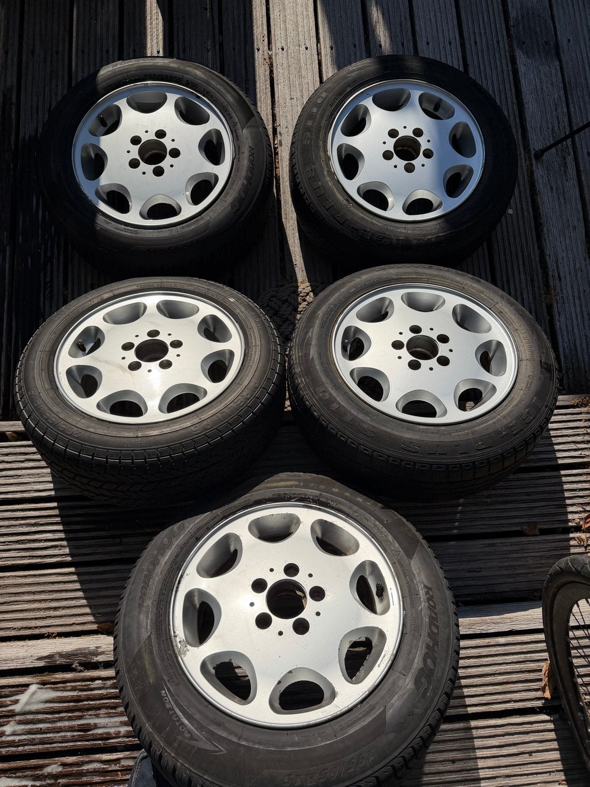 Mercedes W124 Sportline Velgen 7Jx15H2 ET41 (1244011202), Ophalen, Gebruikt, 15 inch, Velg(en)