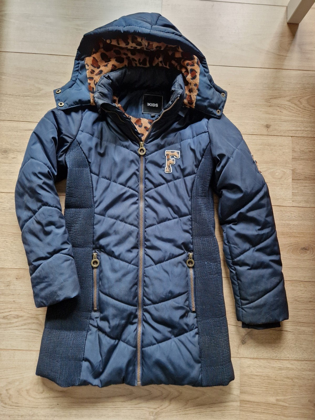 Mooie winterjas van KIDS ter Stal maat 146-152, Meisje, Kids, Ophalen of Verzenden, Zo goed als nieuw