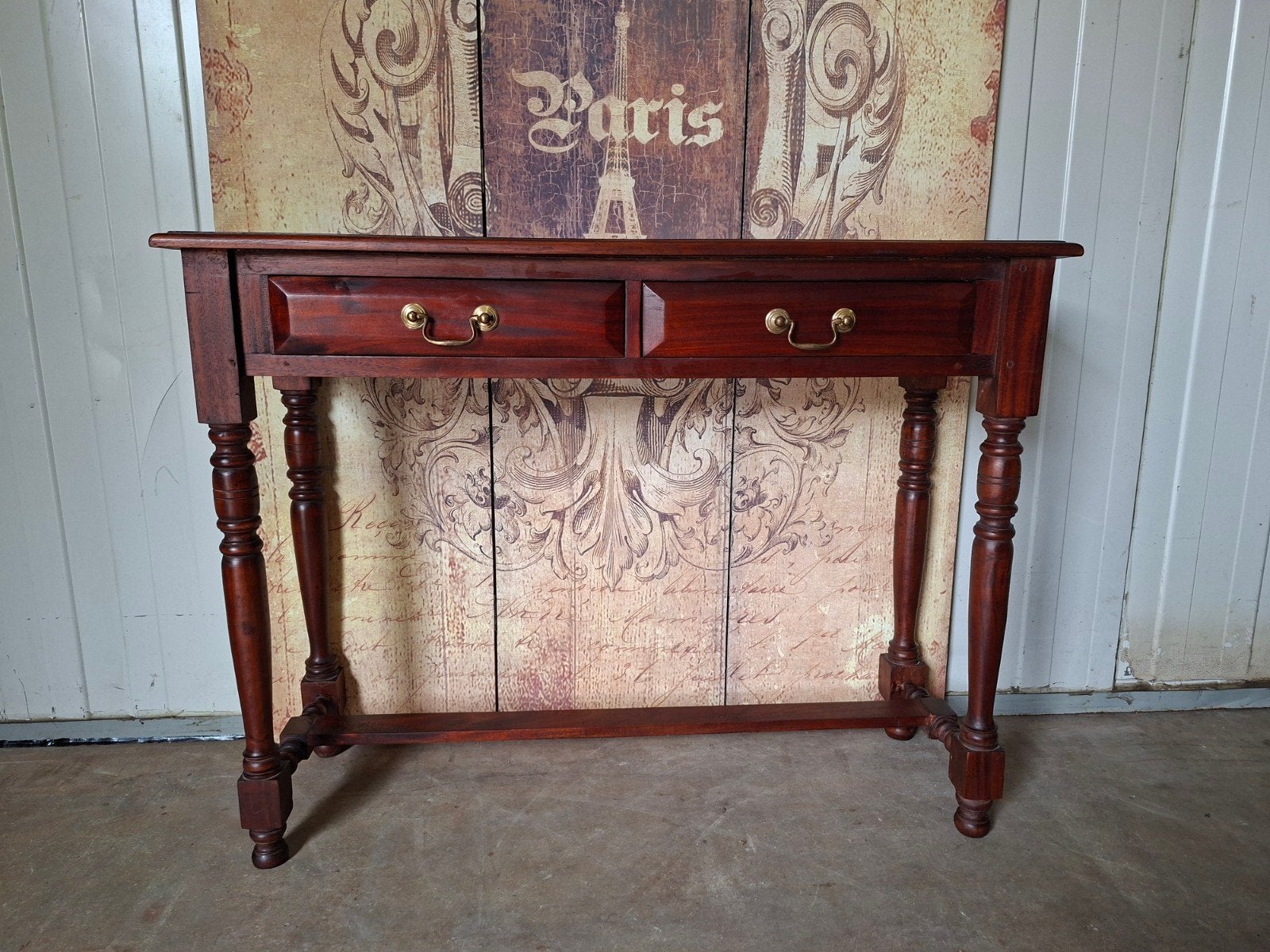Klassieke Engelse sidetable, haltafel, wandconsole, Huis en Inrichting, Tafels | Sidetables, Ophalen of Verzenden, Zo goed als nieuw