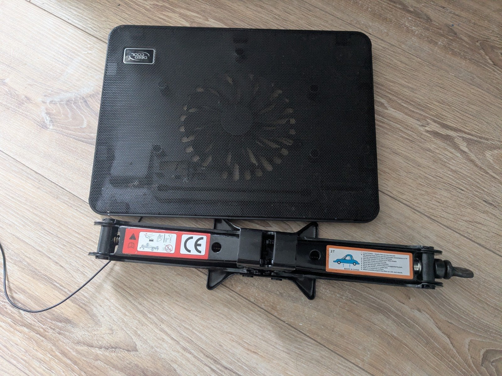 Laptop ventilator - Koeler voor optimale prestaties, Ophalen of Verzenden, Gebruikt, Luchtkoeling