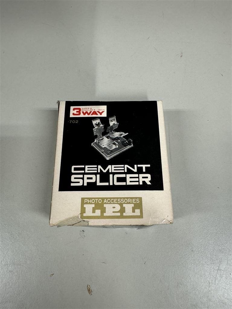 Vintage LPL Cement Splicer Filmbewerkingsapparatuur, 3-weg,, Audio, Tv en Foto, Ophalen of Verzenden, Zo goed als nieuw