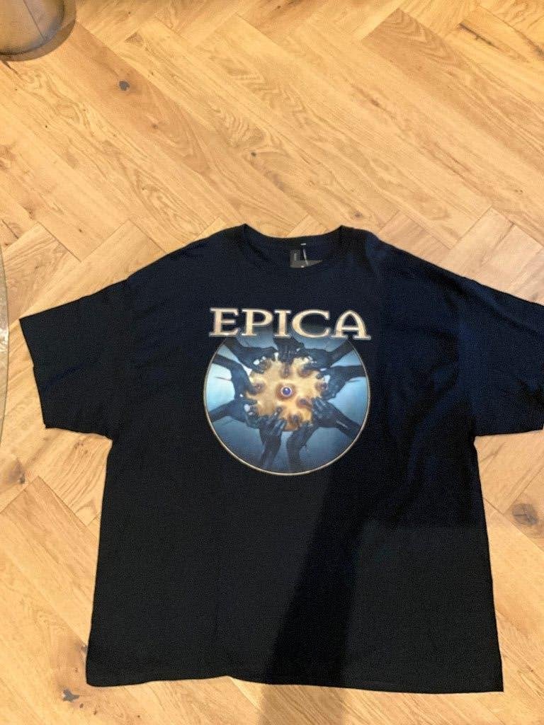 T-shirt zwart van Epica. - Aspiral, T-shirt zwart van Epica. - Aspiral, Nieuw, Ophalen of Verzenden, Kleding
