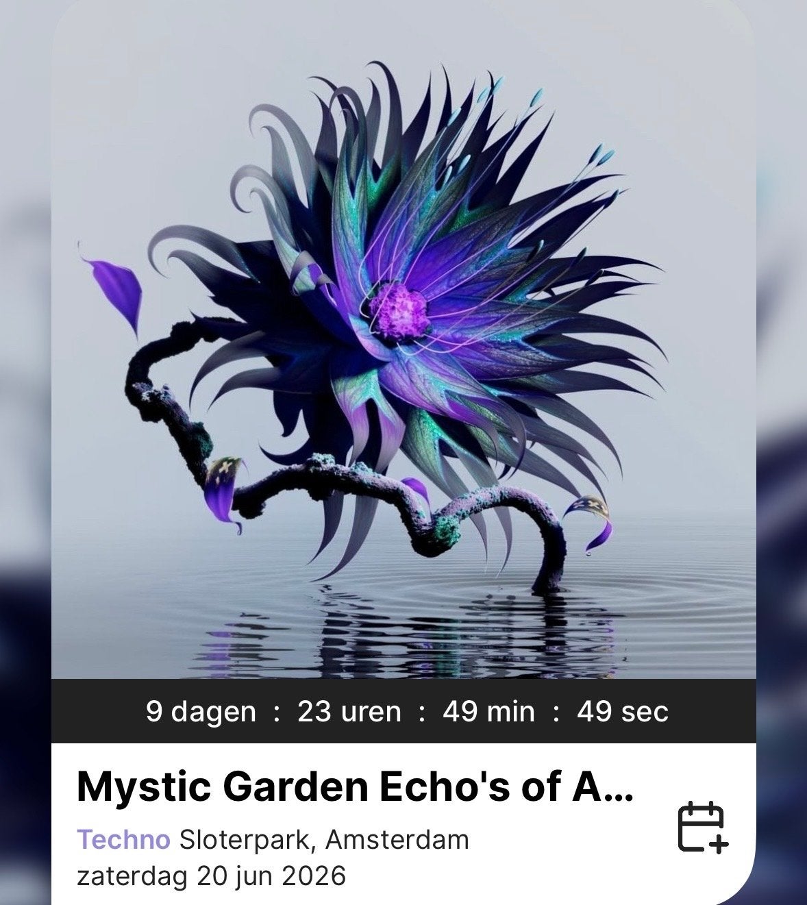 Mystic Garden tickets 2x, Tickets en Kaartjes, Twee personen, Juni