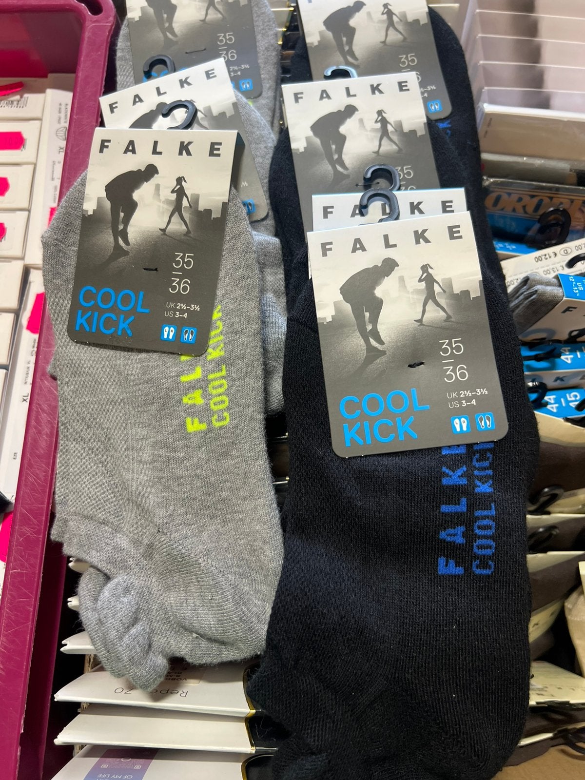 Falke  cool kick sokken maat 35/38 NIEUW!! Nu €5,- per paar, Ophalen of Verzenden, Nieuw