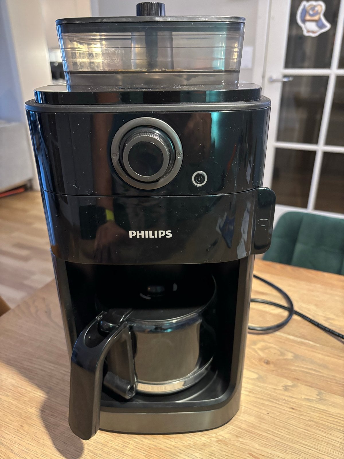 Philips koffiezetapparaat met geïntegreerde bonenmaler, Ophalen, Gebruikt, Koffiemachine, 4 tot 10 kopjes