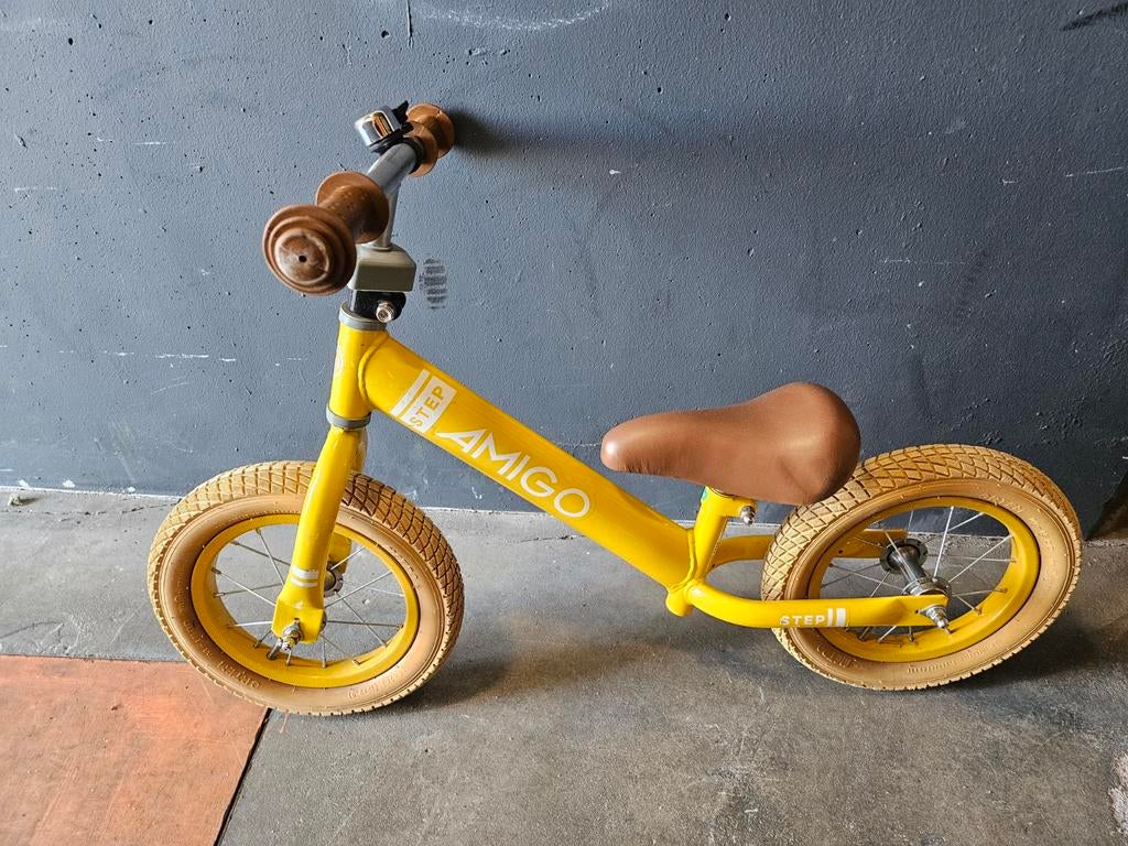 Gele Amigo Step loopfiets, Ophalen, Gebruikt, Loopfiets