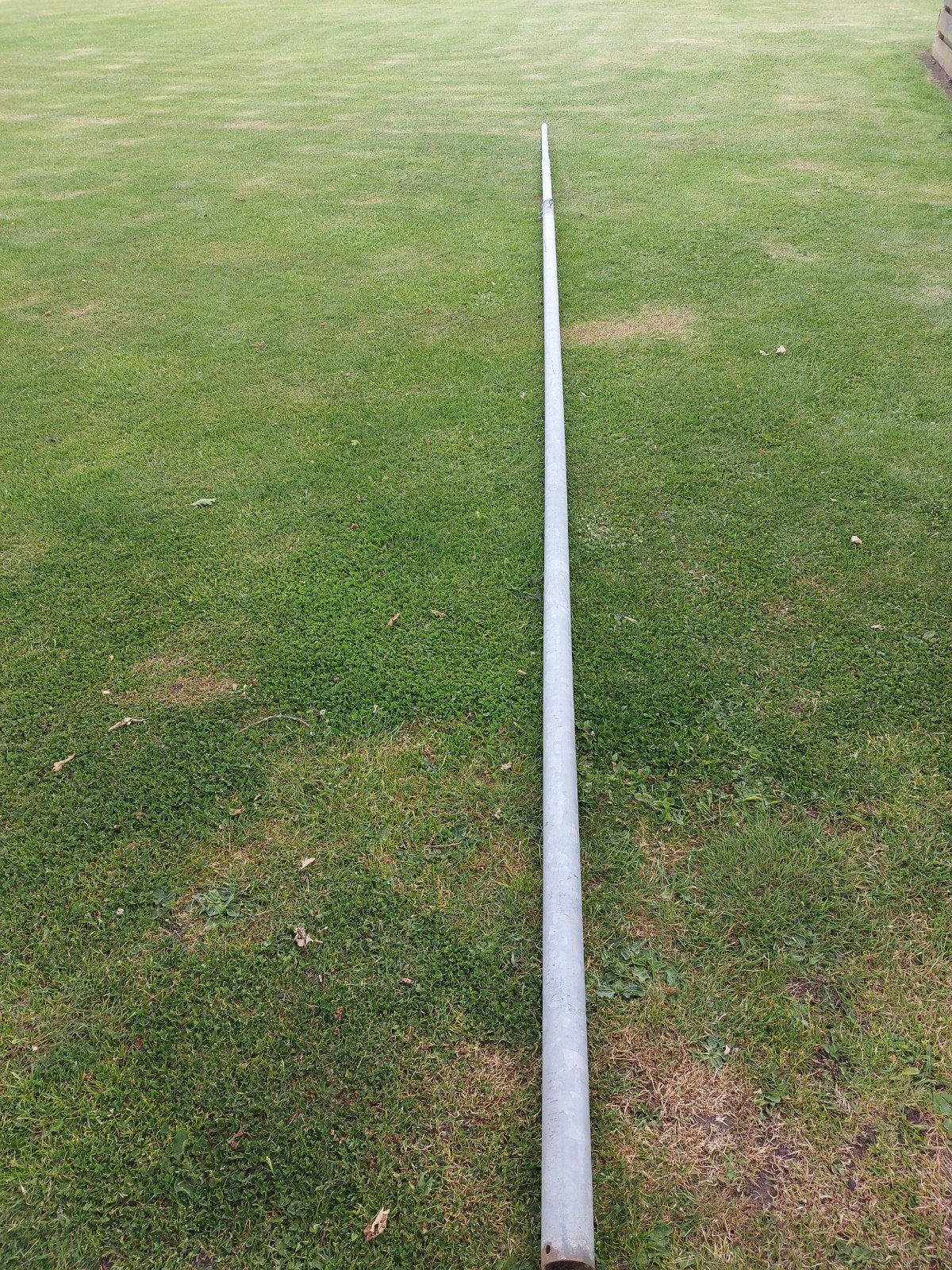 9 mtr Zwiepmast met topbuis 50mm en onderbuis 70mm, Ophalen, ., ., .
