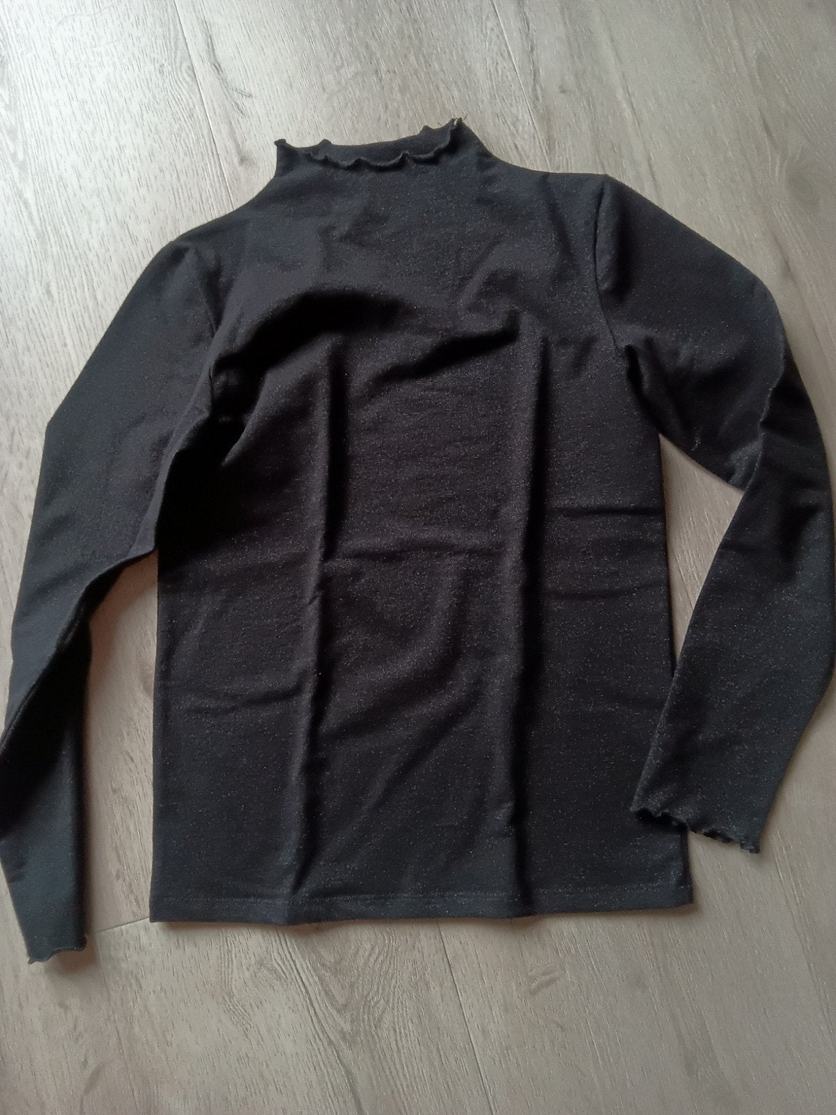 longsleeve van het merk Name It maat 146/152 zwart met glitt, Kinderen en Baby's, Meisje, Ophalen of Verzenden, Zo goed als nieuw