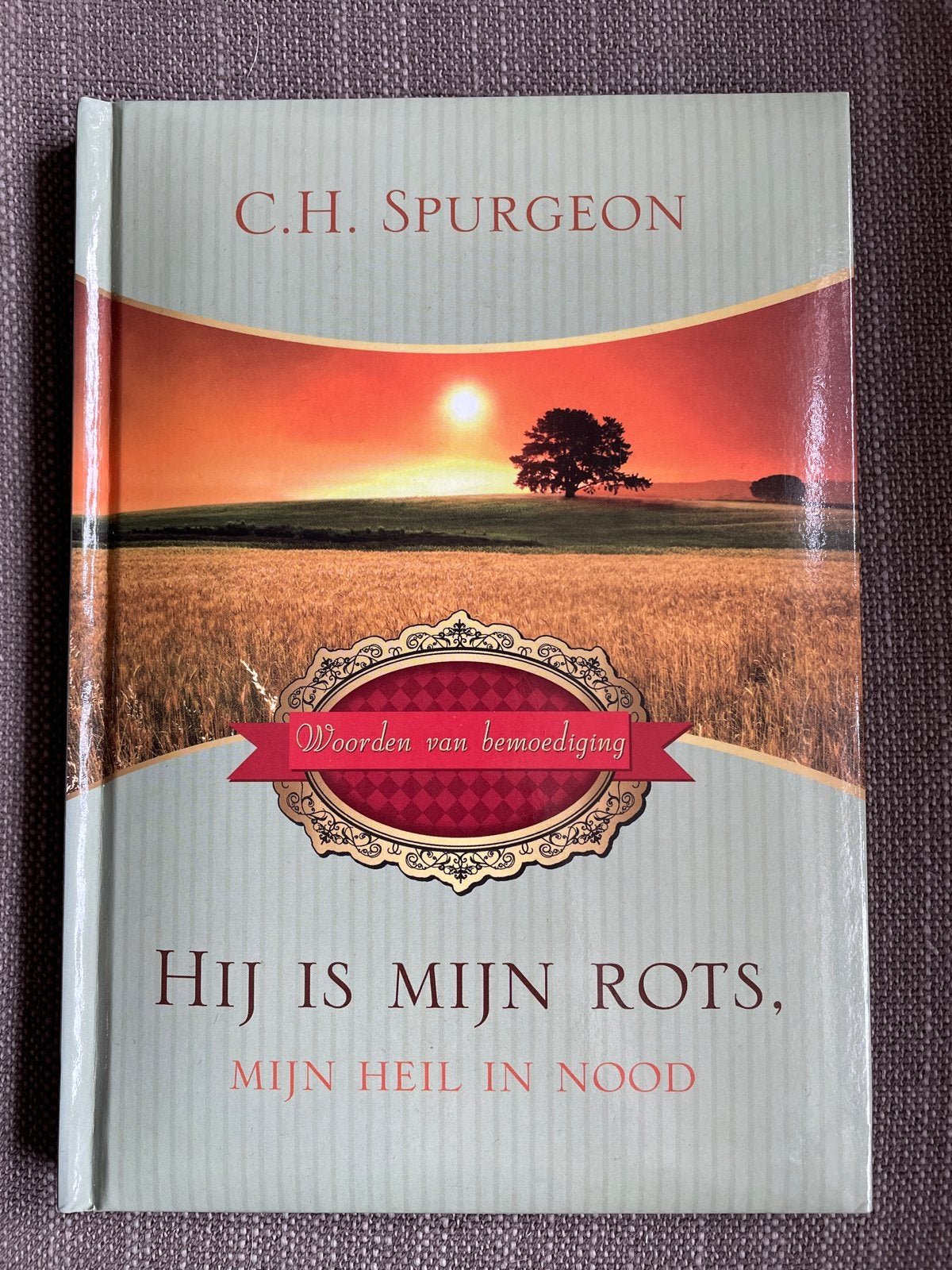 Hij is mijn rots, mijn heil in nood, Ophalen of Verzenden, Zo goed als nieuw, Charles Haddon Spurgeon, Christendom | Protestants