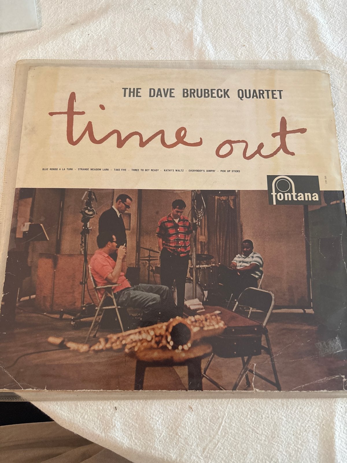 The Dave Brubeck Quartet - Time Out, Newport 1958, Jazz Impr, LP, Gebruikt, Ophalen of Verzenden, 12 inch