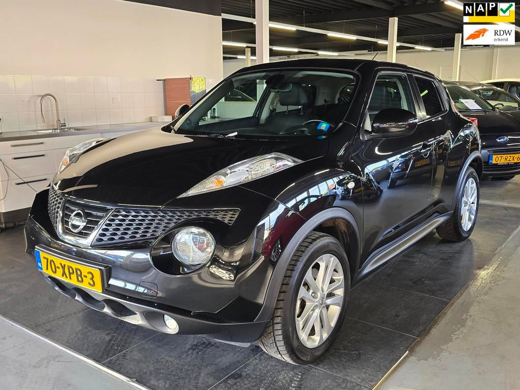 Nissan Juke 1.6 DIG-T Tekna/CRUISE/NAVI/LEDER/N.A.P/, Voorwielaandrijving, Euro 5, 1618 cc, Gebruikt