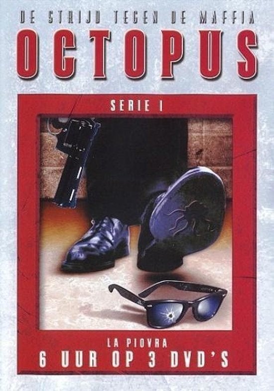 DVD box Octopus/La piovra (met o.a. Michele Placido), Maffia en Misdaad, Nederlands, Ophalen of Verzenden, Zo goed als nieuw