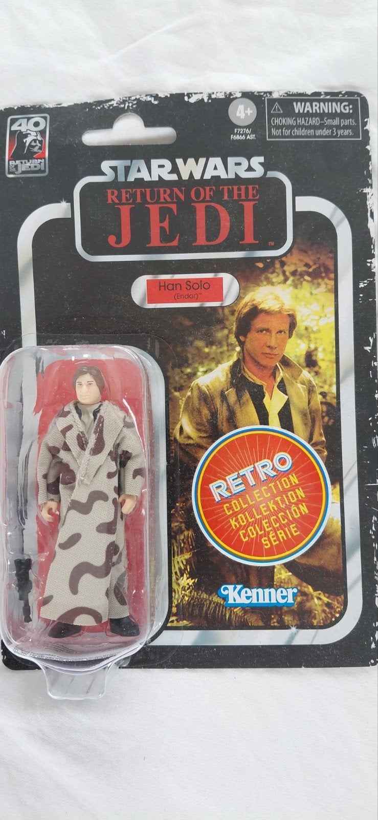 Dit is een Star Wars Retro Collection Han Solo (Endor) actie, Verzamelen, Ophalen of Verzenden, Nieuw, Actiefiguurtje