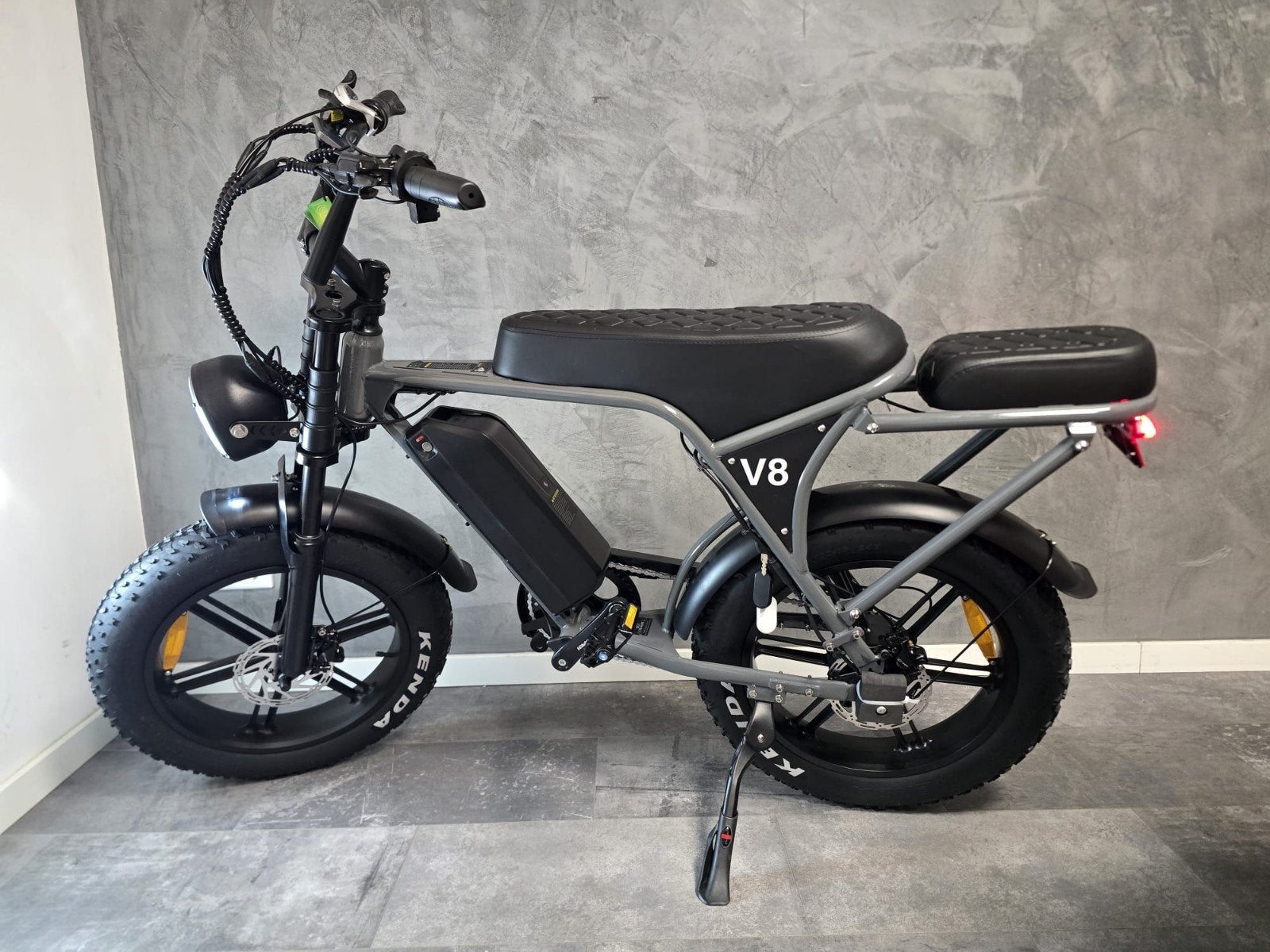 Fatbike V8 Pro 3 kleur Zwart grijs  Nardo  accu Aanbieding, Overige merken, -, -, Nieuw