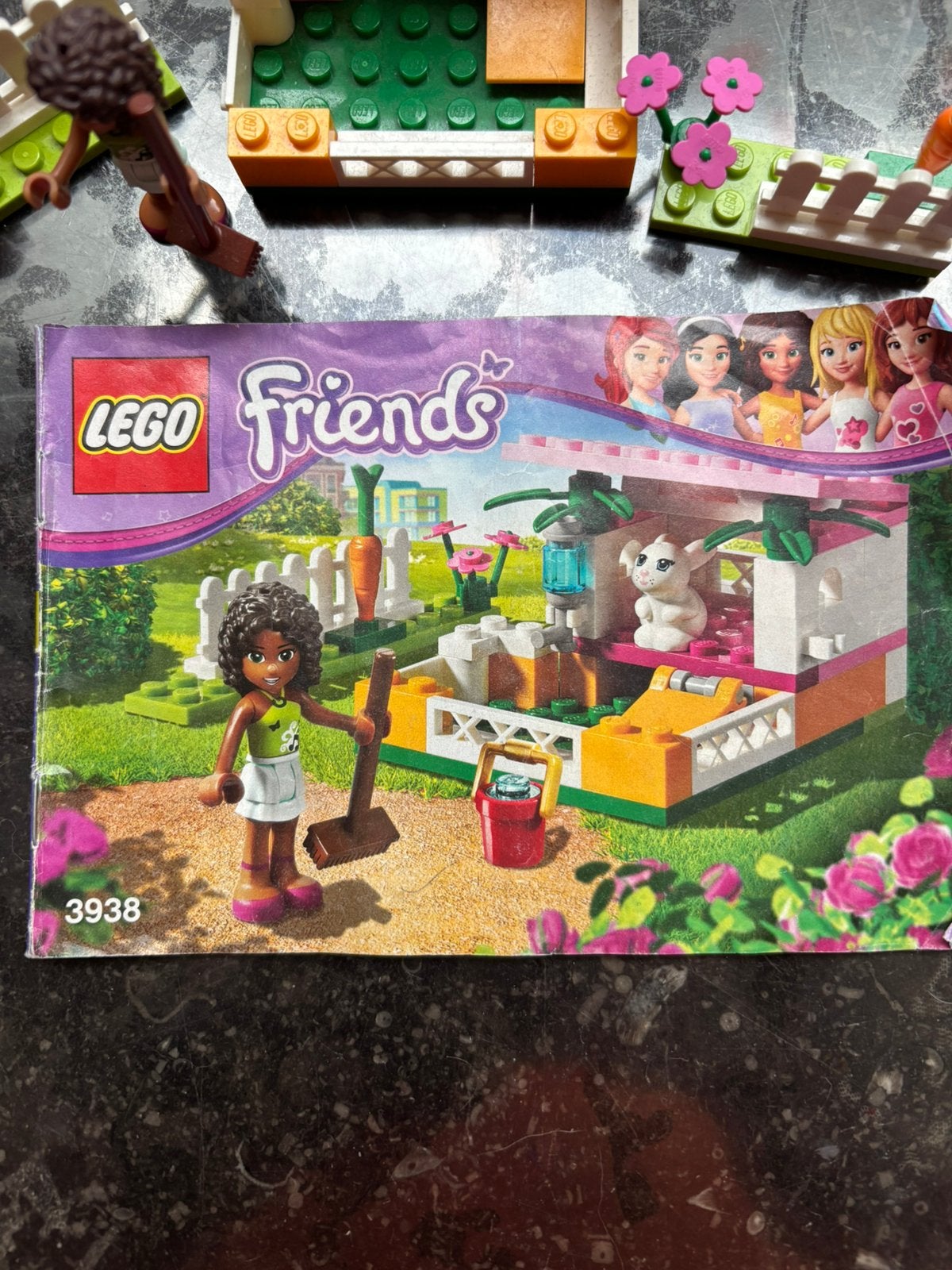 Lego friends andrea’s bunnyhouse 3938, Kinderen en Baby's, Speelgoed | Duplo en Lego, Ophalen of Verzenden, Zo goed als nieuw