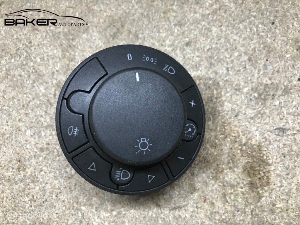 Lichtschakelaar Opel Corsa D ('06-'15) 13249396EA, Gebruikt, Opel, Ophalen of Verzenden, Opel