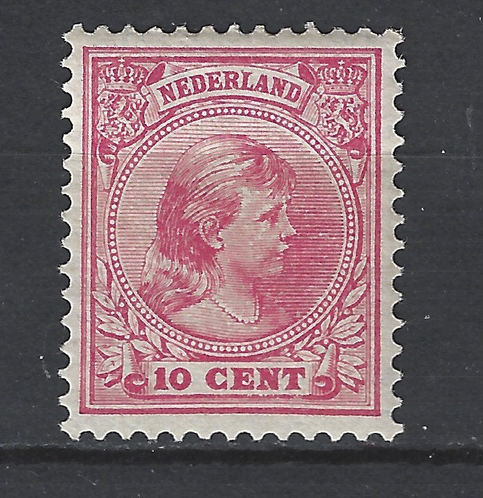 NVPH 37 Postfris Wilhelmina 1891 : OUD NEDERLAND per stuk, Postzegels en Munten, Postzegels | Nederland, Ophalen of Verzenden