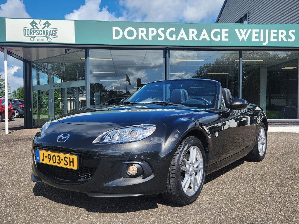 Mazda MX-5 1.8 TS Leder, Stoelverwarming, 82.494 km, Sparkli, Auto's, Mazda, 127 pk, Euro 5, Achterwielaandrijving, 4 cilinders