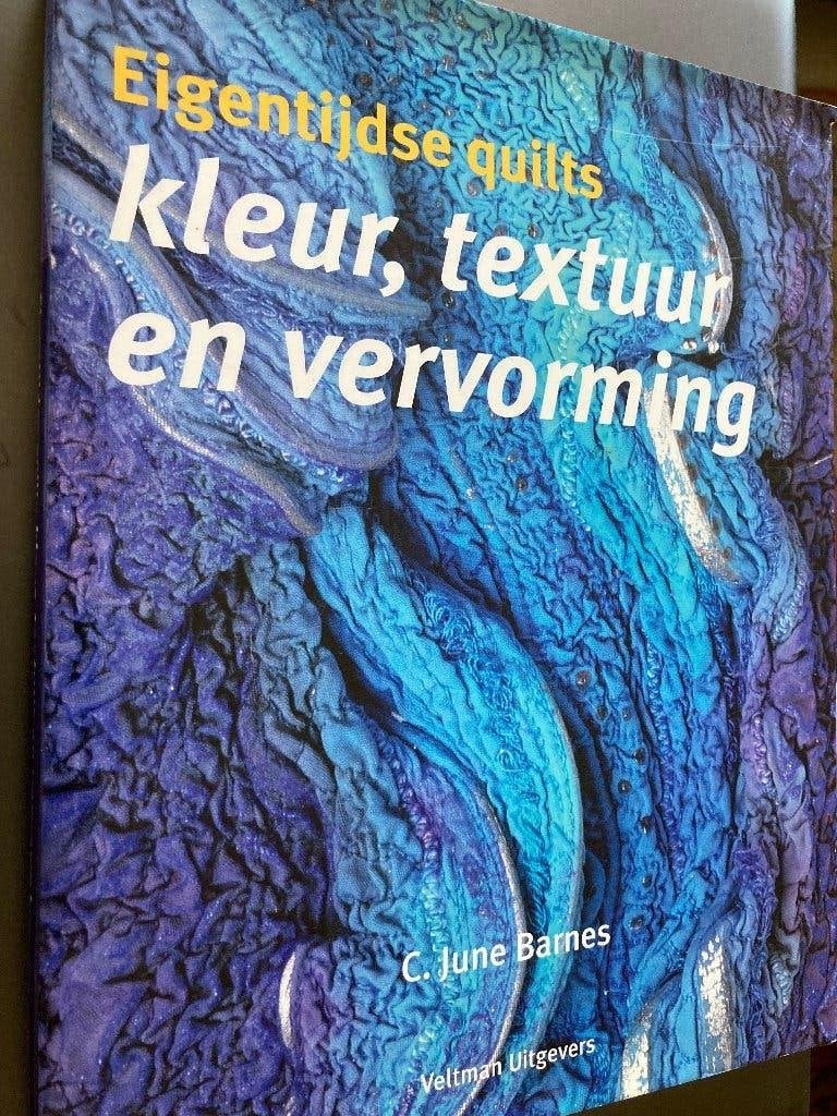 Eigentijdse quilts, Ophalen of Verzenden, Zo goed als nieuw, C. June Barnes, Borduren en Naaien