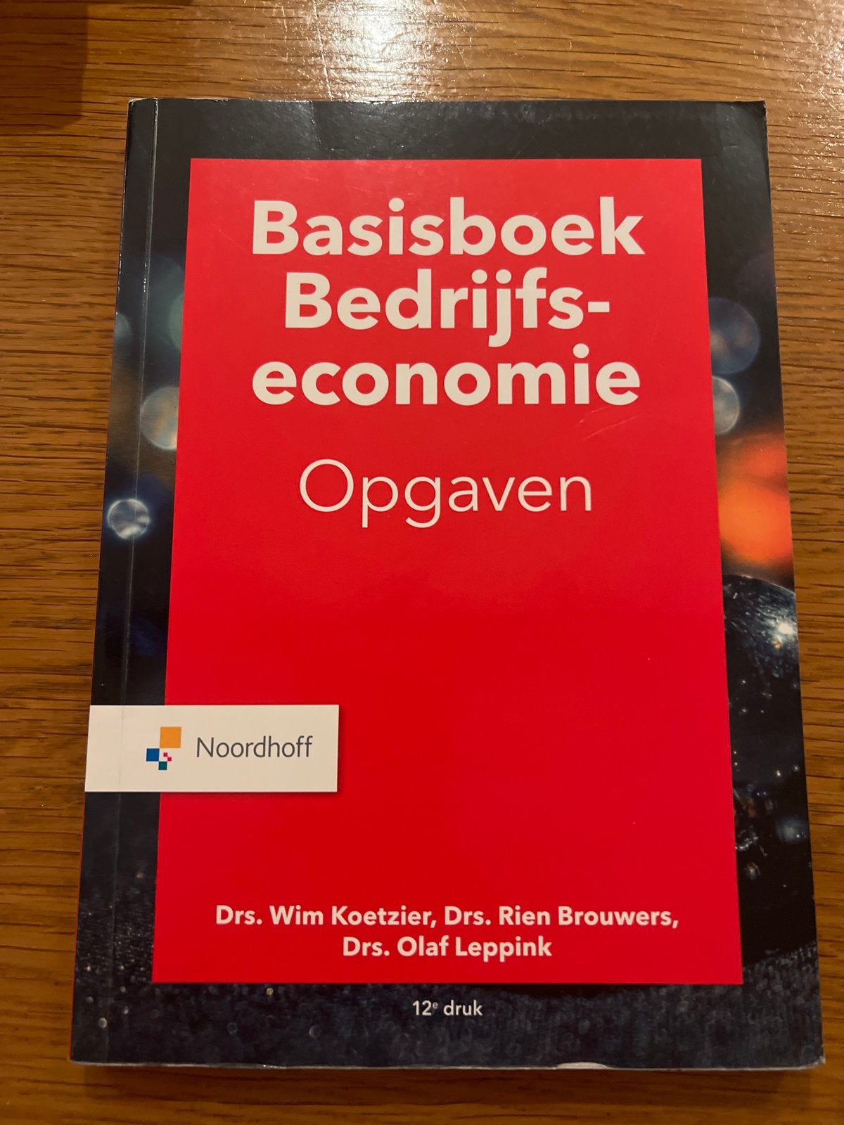 Basisboek Bedrijfseconomie Opgaven - 12e druk, Boeken, Ophalen, Gamma, Zo goed als nieuw, HBO