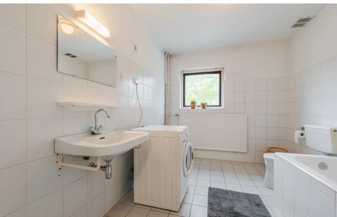 Complete badkamer zonder douche, Ophalen, Gebruikt, Met bad