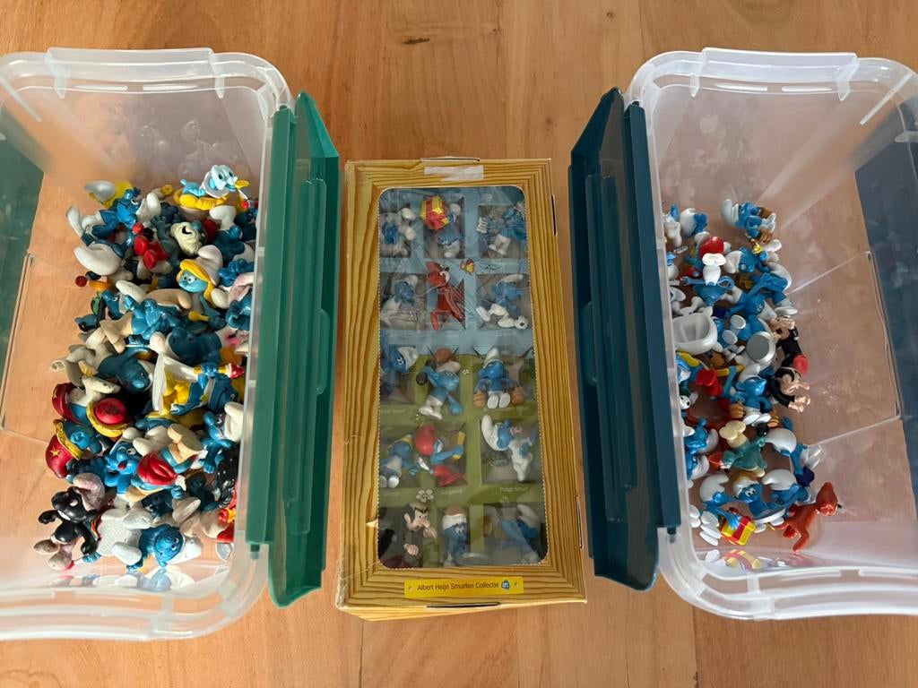 Smurfen poppetjes, Verzamelen, Ophalen, Zo goed als nieuw, Verschillende Smurfen, Poppetje, Figuurtje of Knuffel