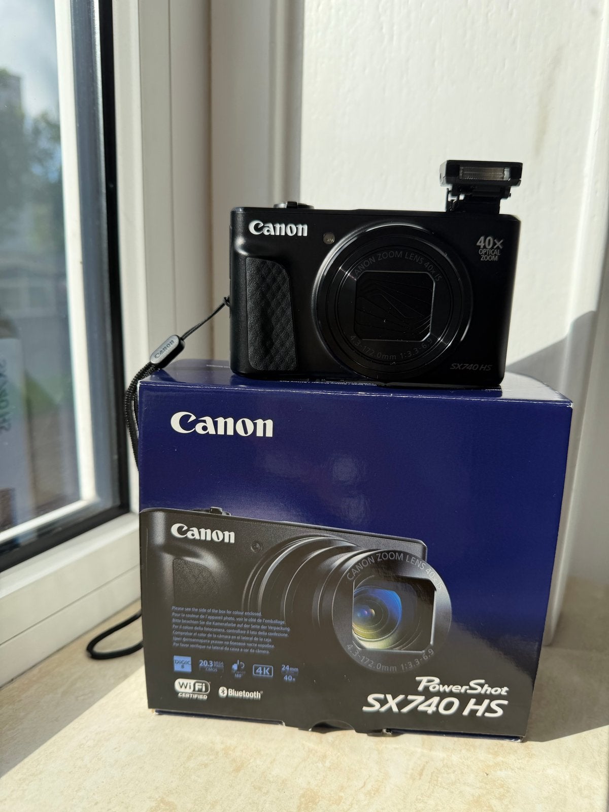 Canon PowerShot SX740 HS - Compactcamera - Zo goed als nieuw