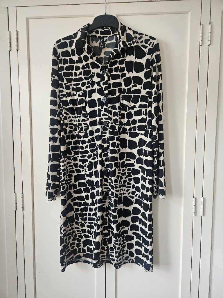 Iz Naiz blousejurk maat XL (42-44) zgan, Meerkleurig, Maat 42/44 (L), Iz Naiz, Ophalen of Verzenden