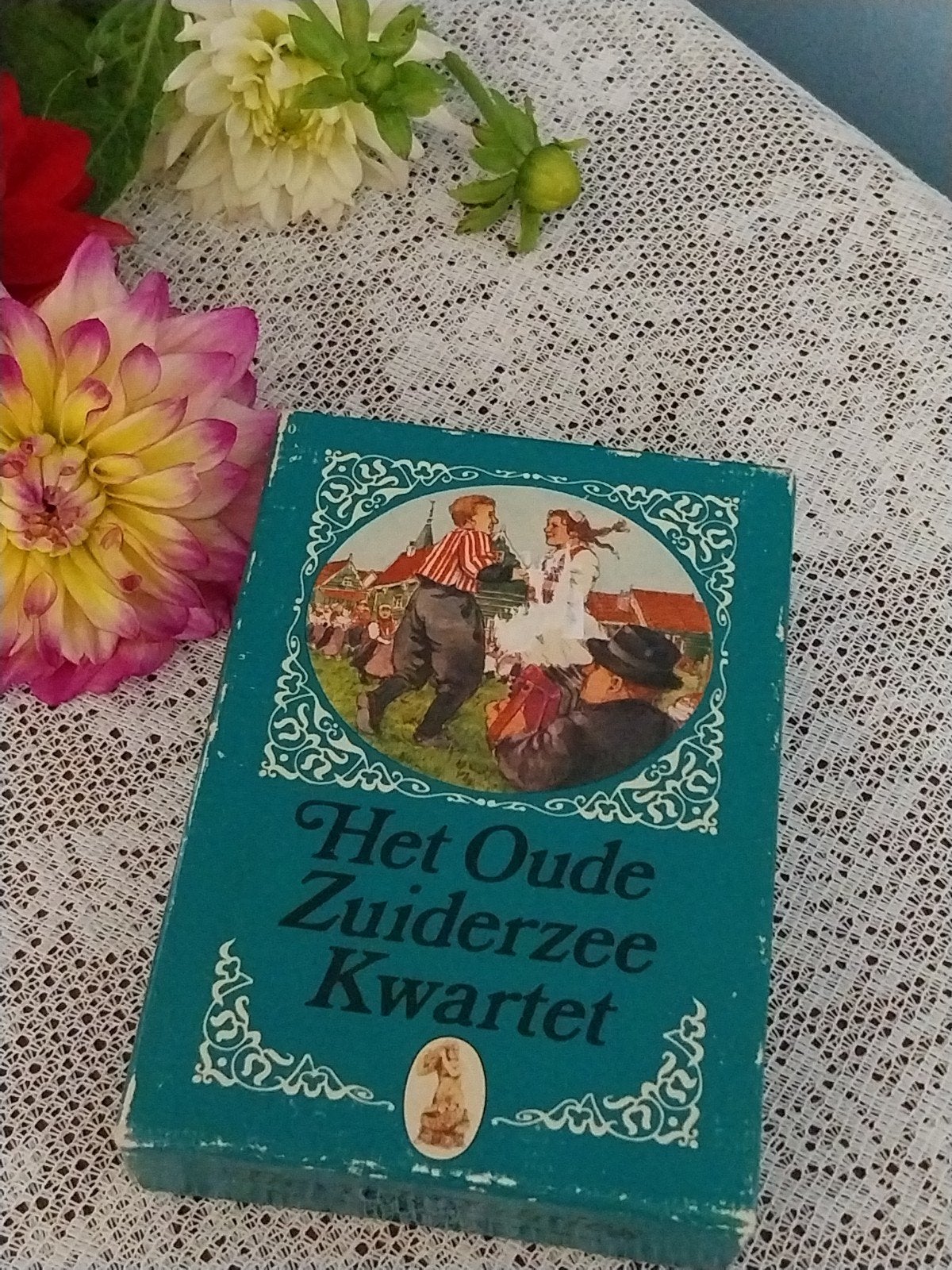 Het Oude Zuiderzee Kwartet - Vintage Kaartspel, Ophalen of Verzenden, Gebruikt, Kwartet(ten)