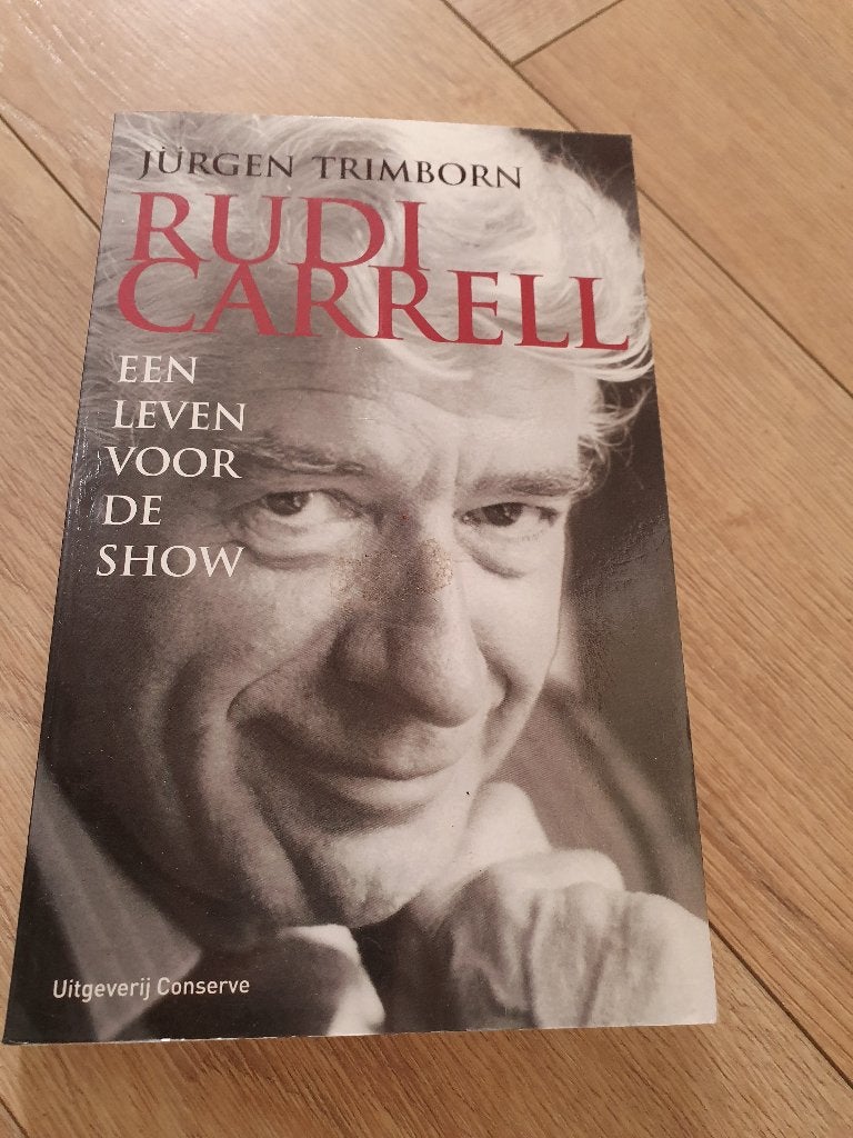Rudi Carrell – Een leven voor de show | Biografie, Ophalen of Verzenden, Zo goed als nieuw, Jurgen Trimborn, Film, Tv en Media