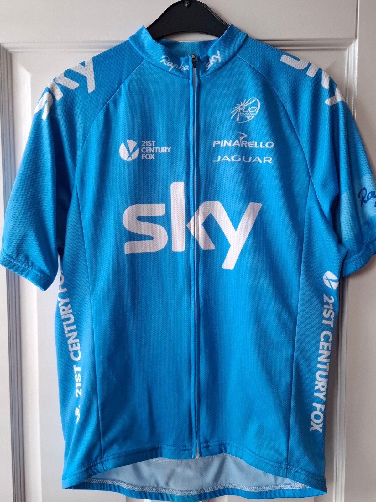 Team Sky wielertrui wielershirt maat L, Ophalen of Verzenden, Zo goed als nieuw, Kleding