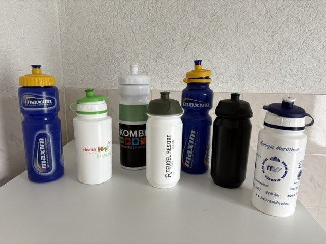 Te koop 7 x bidon - Nieuw, Ophalen of Verzenden, Nieuw